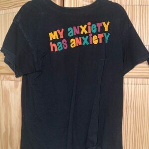 Kids Black Graphic Tee